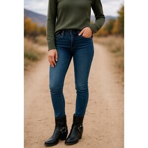 Frye Black Leather Harness Ankle Boots Women's 6.5B Western Biker